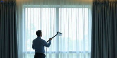 Commercial curtain stain removal service moolap-vic hotels offices restaurants
