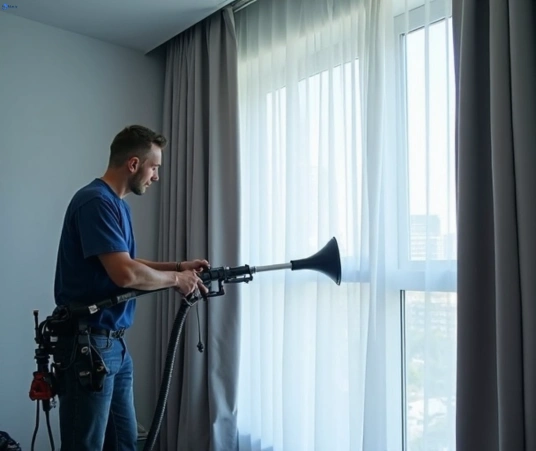 Professional curtain stain removal process equipment Matty Curtain Cleaning moolap-vic